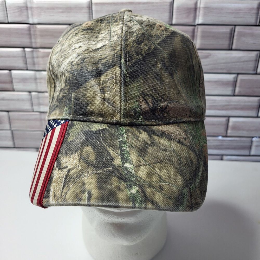 OC Hunting Camouflage USA Flag Baseball Cap Hat